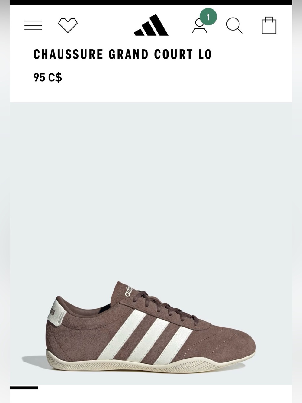 ADIDAS Grand Court Lo Sneakers